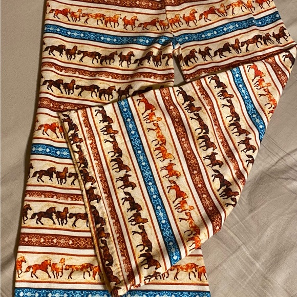 Equestrian girls size 6 wide leg pant - Picture 4 of 5